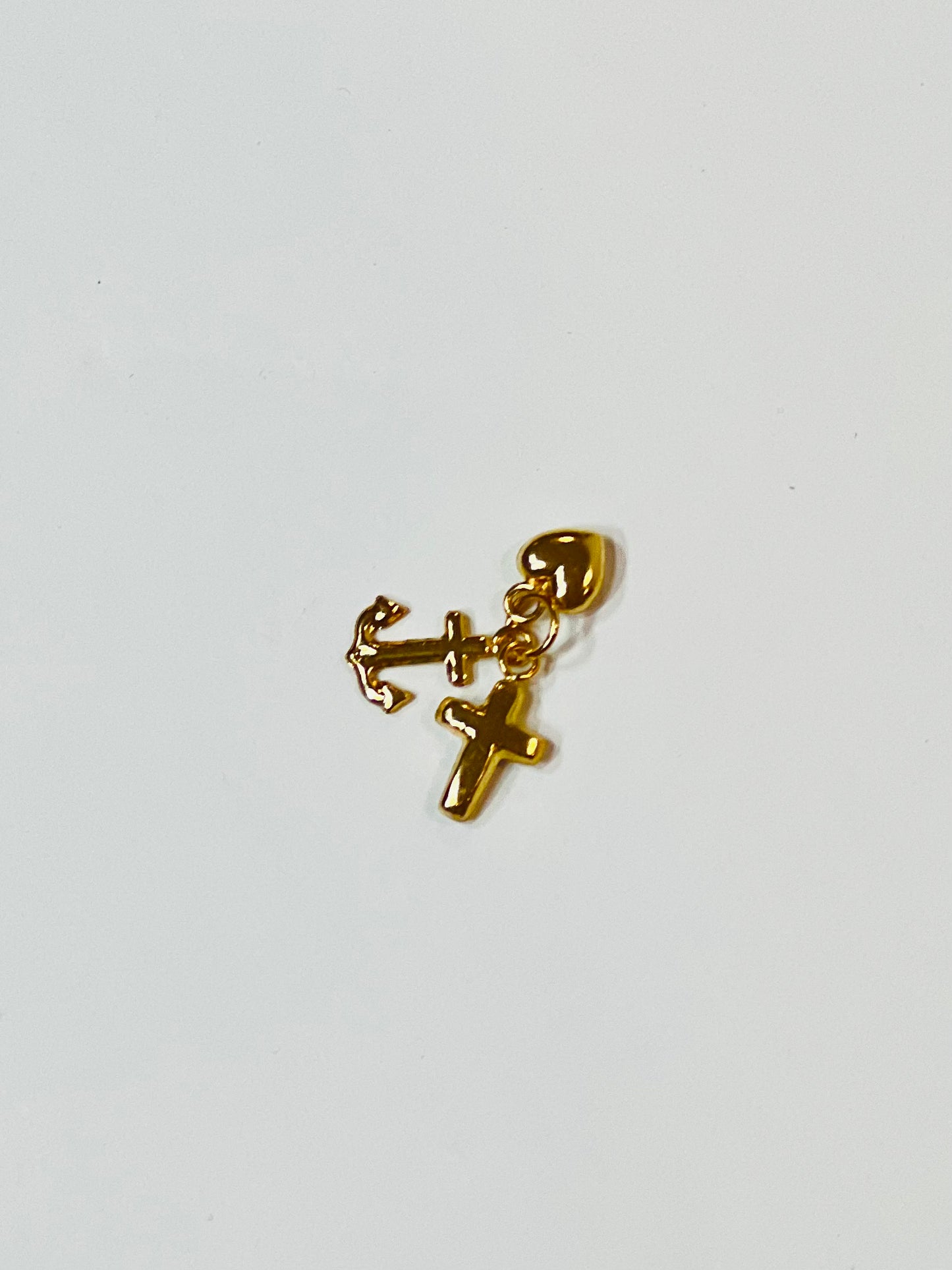 Captain Heir Charm Gold Plated