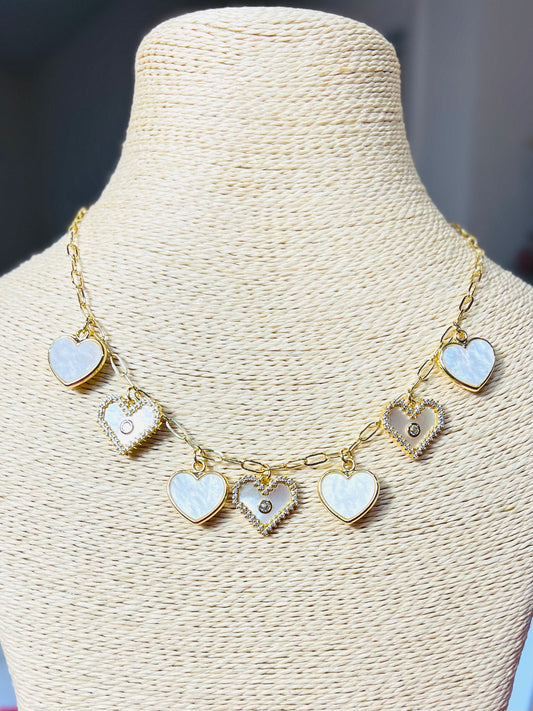 Silver Snow Necklace