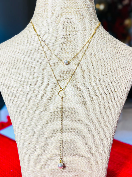 Pearl Heart Necklace