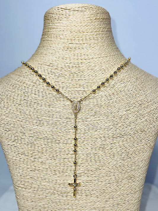 Virgin Camandula with Smooth Stones