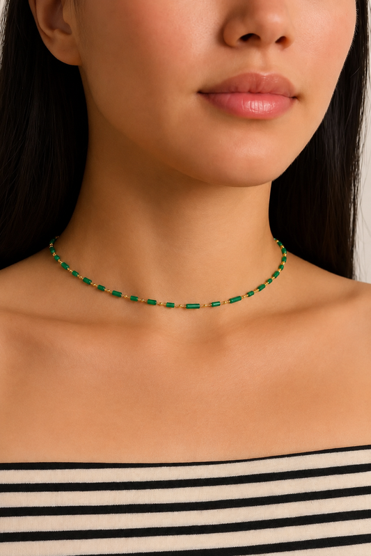 Jade Aura Choker